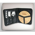 Portable 3 Piece Cheese Knife & Board Set